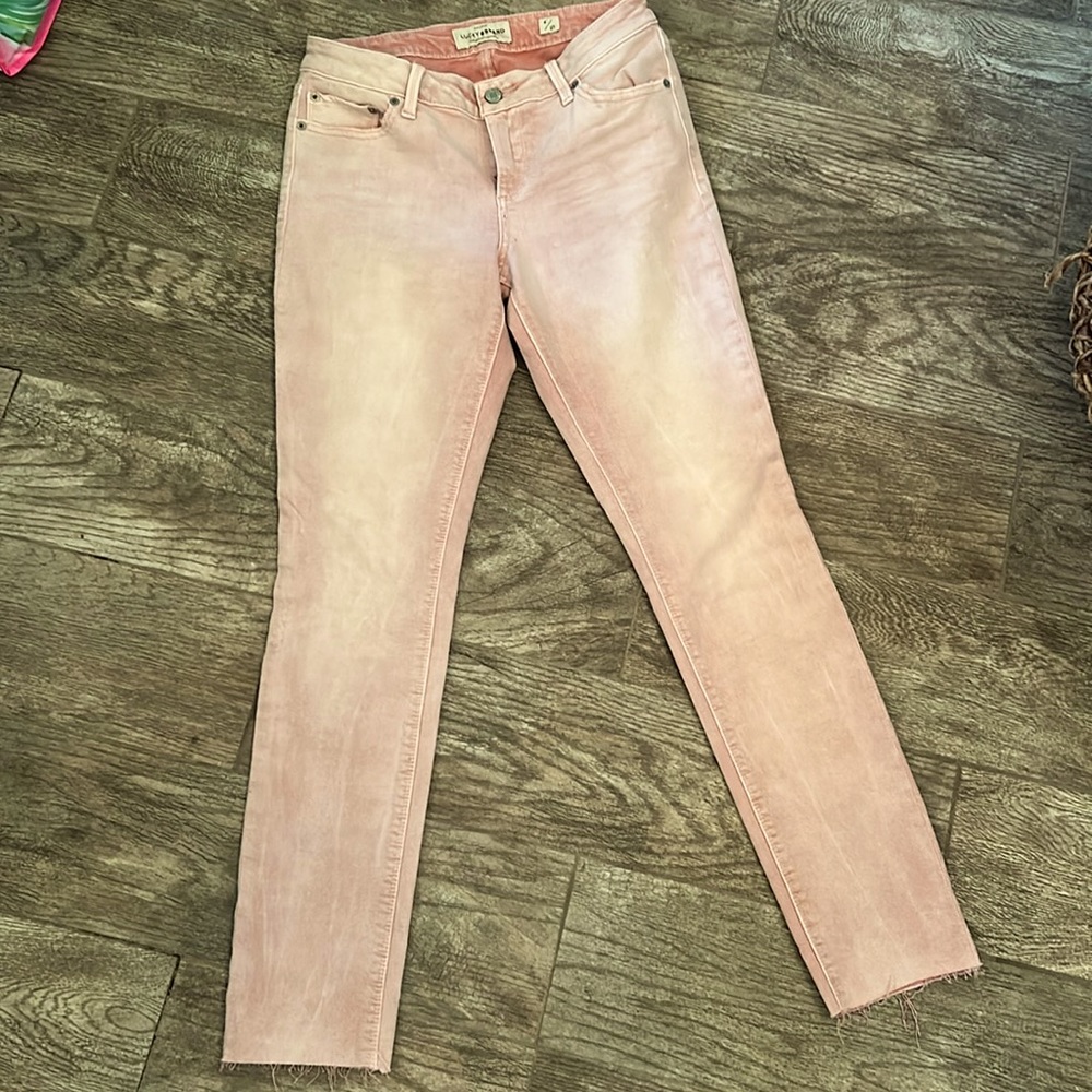 Lucky brand - Lolita skinny -pink jeans -size 4